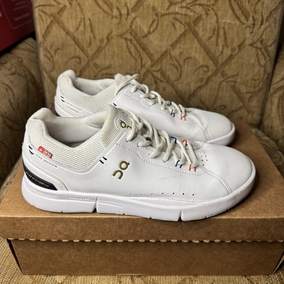 Roger Federer On Running The Roger Advantage Laver Cup LC 2022 Women's 8.5 EUC! - Picture 4 of 9